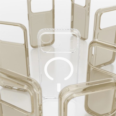Etui AMAZINGTHING Titan Pro Lens na iPhone 18 Pro z osłoną aparatu i mocowaniem na smycz kompatybilne z MagSafe - przezroczyste
