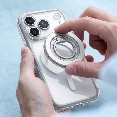 Etui AMAZINGTHING Titan Pro Lens na iPhone 18 Pro z osłoną aparatu i mocowaniem na smycz kompatybilne z MagSafe - przezroczyste