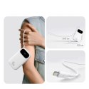 Powerbank Baseus EnerFill FC31 QPow3 10000mAh 45W z wyświetlaczem cyfrowym z 2 wbudowanymi kablami USB-C - biały