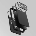 Etui AMAZINGTHING Glamour AllSkin na iPhone 18 Pro Max z osłoną aparatu kompatybilne z MagSafe - czarne