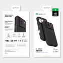 Etui AMAZINGTHING Glamour AllSkin na iPhone 18 Pro Max z osłoną aparatu kompatybilne z MagSafe - fioletowe