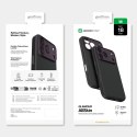 Etui AMAZINGTHING Glamour AllSkin na iPhone 18 Pro z osłoną aparatu kompatybilne z MagSafe - fioletowe