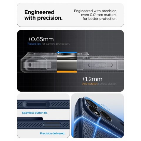 SPIGEN futerał LIQUID AIR do IPHONE 18 Pro Max / 17 Pro Max navy blue