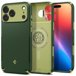 SPIGEN futerał NANO POP HYBRID kompatybliny z MagSafe do IPHONE 18 Pro / 17 Pro avo green