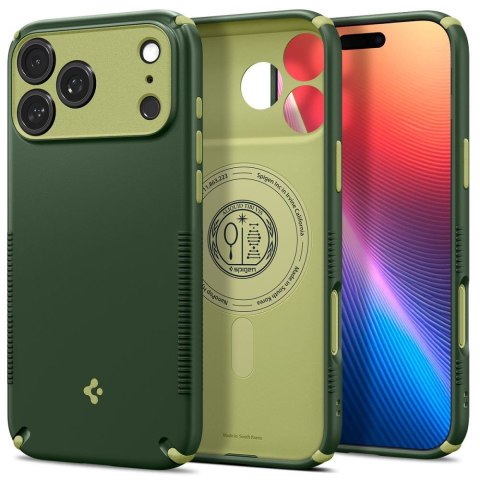 SPIGEN futerał NANO POP HYBRID kompatybliny z MagSafe do IPHONE 18 Pro Max / 17 Pro Max avo green