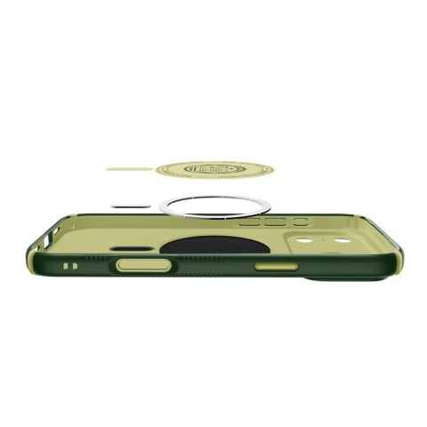 SPIGEN futerał NANO POP HYBRID kompatybliny z MagSafe do IPHONE 18 Pro Max / 17 Pro Max avo green