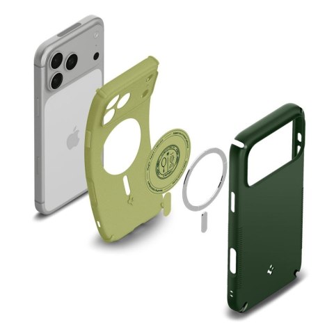 SPIGEN futerał NANO POP HYBRID kompatybliny z MagSafe do IPHONE 18 Pro Max / 17 Pro Max avo green