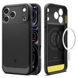 SPIGEN futerał RUGGED ARMOR kompatybliny z MagSafe do IPHONE 18 Pro / 17 Pro matte black