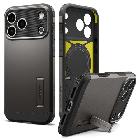SPIGEN futerał TOUGH ARMOR T kompatybliny z MagSafe do IPHONE 18 Pro Max / 17 Pro Max gunmetal