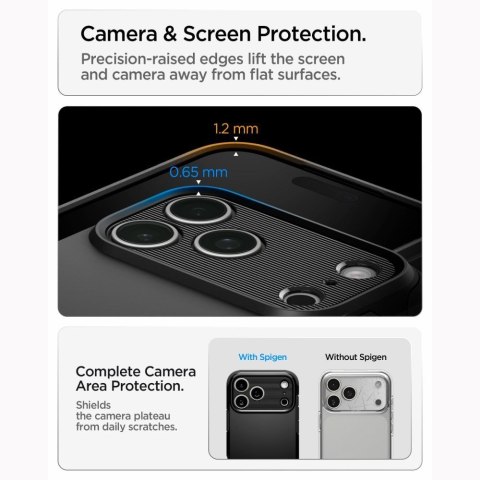 SPIGEN futerał ULTRA HYBRID do IPHONE 18 Pro Max / 17 Pro Max matte black