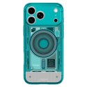 SPIGEN futerał ULTRA HYBRID kompatybliny z MagSafe do IPHONE 18 Pro / 17 Pro c-one bondi blue