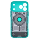 SPIGEN futerał ULTRA HYBRID kompatybliny z MagSafe do IPHONE 18 Pro / 17 Pro c-one bondi blue