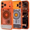 SPIGEN futerał ULTRA HYBRID kompatybliny z MagSafe do IPHONE 18 Pro / 17 Pro c-one tangerine