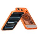 SPIGEN futerał ULTRA HYBRID kompatybliny z MagSafe do IPHONE 18 Pro / 17 Pro c-one tangerine