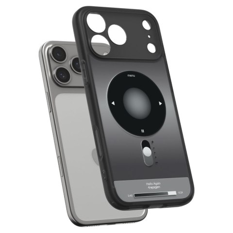 SPIGEN futerał ULTRA HYBRID kompatybliny z MagSafe do IPHONE 18 Pro / 17 Pro classic black