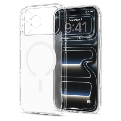 SPIGEN futerał ULTRA HYBRID kompatybliny z MagSafe do IPHONE 18 Pro / 17 Pro frost white