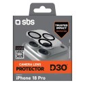 Szkło ochronne na aparat SBS D3O Camera Lens Protector na iPhone 18 Pro