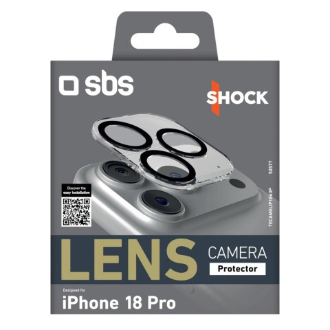Szkło ochronne na aparat SBS Lens Camera Protector na iPhone 18 Pro