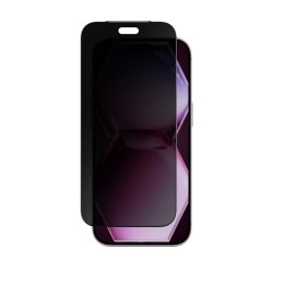 Szkło prywatyzujące AMAZINGTHING Titan +Care Privacy Glass na iPhone 18 Pro z ramką montażową