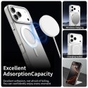 For iPhone 18 Pro / 17 Pro Magnetic Case Anti Drop Hybrid Phone Back Cover - White