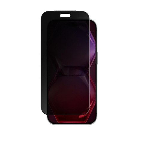 Szkło prywatyzujące matowe AMAZINGTHING Titan +Care Matte Privacy Glass na iPhone 18 Pro z ramką montażową