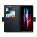 Etui 3mk Wallet Case z klapką na Samsung Galaxy A15 5G - czarne
