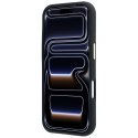 Etui Guess Kevlar Triangle Logo MagSafe do iPhone 18 Pro Max / 17 Pro Max brązowy