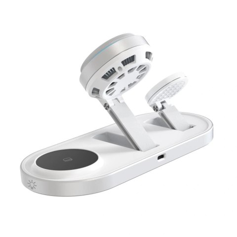 Ładowarka bezprzewodowa Tech-Protect A51 MagSafe 3w1 25W QI2.2 - biała