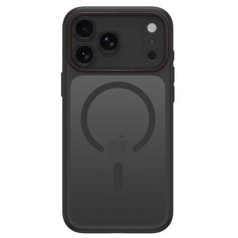 Etui Tech-Protect MagCam MagSafe na iPhone 18 Pro / 17 Pro - czarno-czerwone matowe