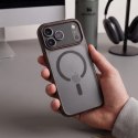Etui Tech-Protect MagCam MagSafe na iPhone 18 Pro / 17 Pro - czarno-czerwone matowe