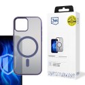 Etui 3mk Frosty MagCase Purple na Apple iPhone 13 - fioletowe
