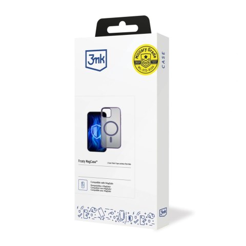 Etui 3mk Frosty MagCase Purple na Apple iPhone 13 - fioletowe