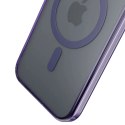 Etui 3mk Frosty MagCase Purple na Apple iPhone 13 - fioletowe