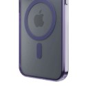 Etui 3mk Frosty MagCase Purple na Apple iPhone 13 - fioletowe