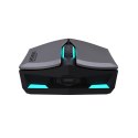 Mysz gamingowa Machenike M721 bezprzewodowa 10000 DPI z podświetleniem RGB - czarna