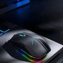 Mysz gamingowa Machenike M721 bezprzewodowa 10000 DPI z podświetleniem RGB - czarna