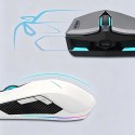 Mysz gamingowa Machenike M721 bezprzewodowa 10000 DPI z podświetleniem RGB - czarna