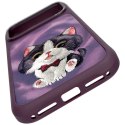 NIMMY futerał BIG EYED CREAM CAT do IPHONE 18 Pro Max/17 Pro Max fioletowy