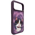 NIMMY futerał BIG EYED CREAM CAT do IPHONE 18 Pro Max/17 Pro Max fioletowy