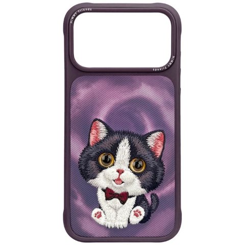 NIMMY futerał BIG EYED CREAM CAT do IPHONE 18 Pro/17 Pro fioletowy