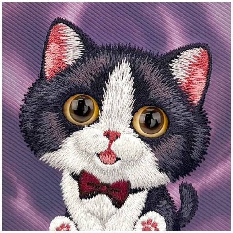 NIMMY futerał BIG EYED CREAM CAT do IPHONE 18 Pro/17 Pro fioletowy