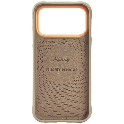 NIMMY etui do IPHONE 18 Pro Max / 17 Pro Max BIG EYED LYING TEDDY POODLE brązowy