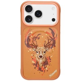 NIMMY futerał DEER kompatybilny z MagSafe do IPHONE 18 Pro/17 Pro pomarańczowy