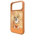 NIMMY futerał GENTLE PETS SERIES DOG kompatybilny z MagSafe do IPHONE 18 Pro Max/17 Pro Max pomarańczowy