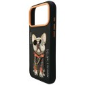 etui do IPHONE 18 Pro / 17 Pro NIMMY GLASSES COOL DOG czarne