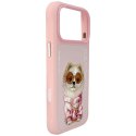 Etui do IPHONE 18 Pro / 17 Pro NIMMY GLASSES COOL DOG różowe