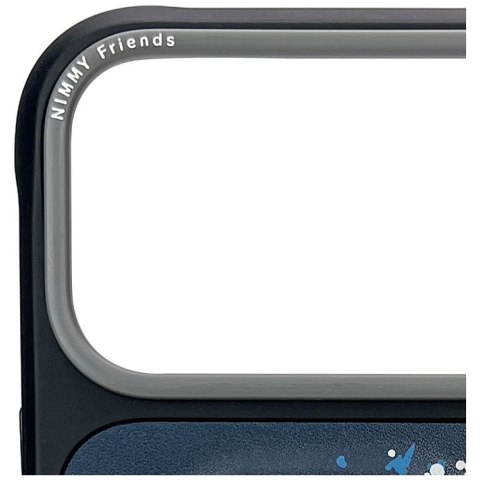 NIMMY futerał HORSE kompatybilny z MagSafe do IPHONE 18 Pro/17 Pro granatowy