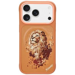 NIMMY futerał LION kompatybilny z MagSafe do IPHONE 18 Pro Max/17 Pro Max pomarańczowy