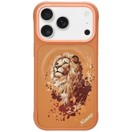 NIMMY futerał LION kompatybilny z MagSafe do IPHONE 18 Pro/17 Pro pomarańczowy