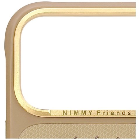 NIMMY futerał LUCKY FASHION CAT kompatybilny z MagSafe do IPHONE 18 Pro Max/17 Pro Max brązowy